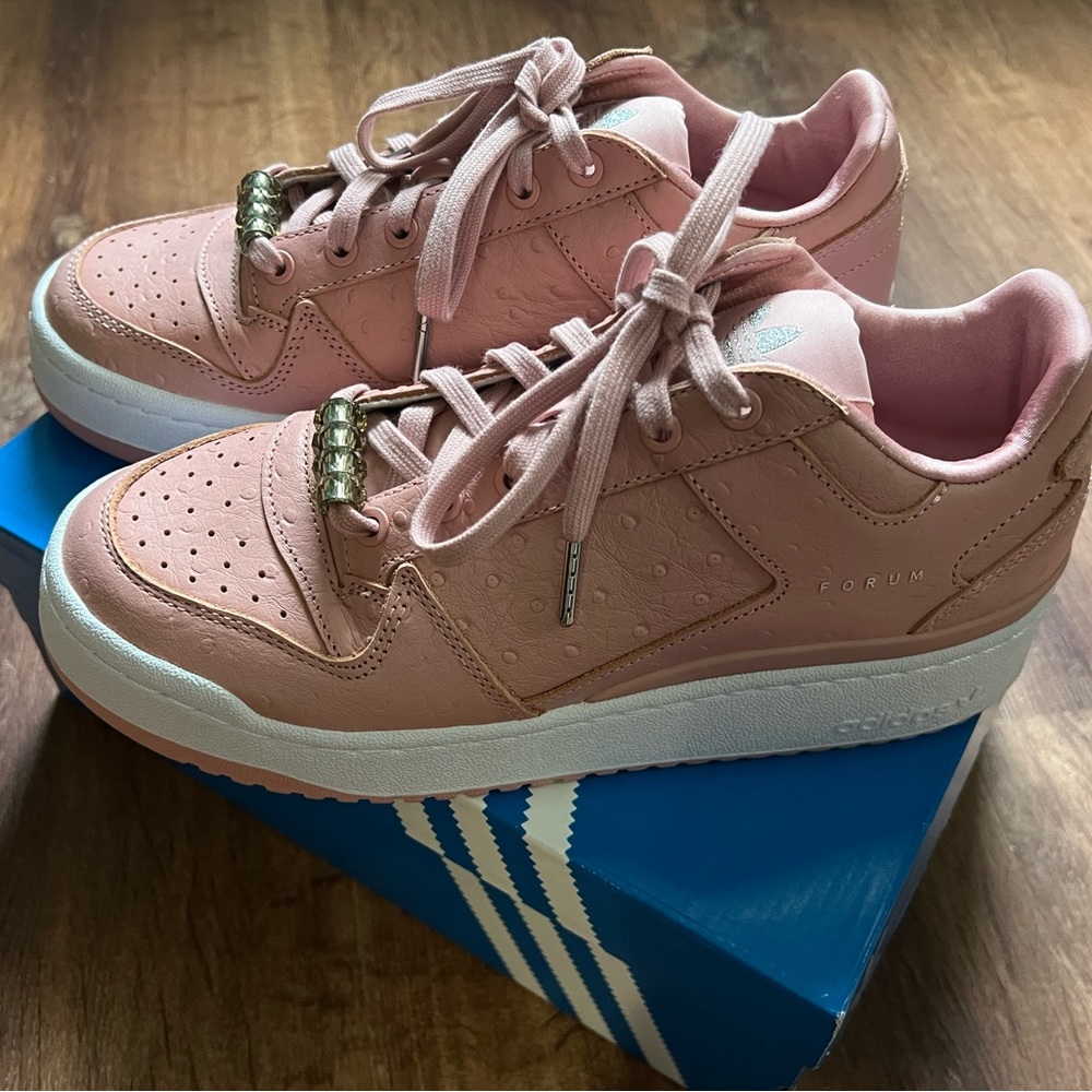 Adidas Originals Women’s Forum Bold Sneakers Wonder Mauve Size 9